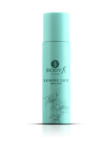 BodyX Unisex Perfume LEMONY LILY 200ML