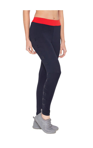 Bodyactive Navy Yoga Pants for Women