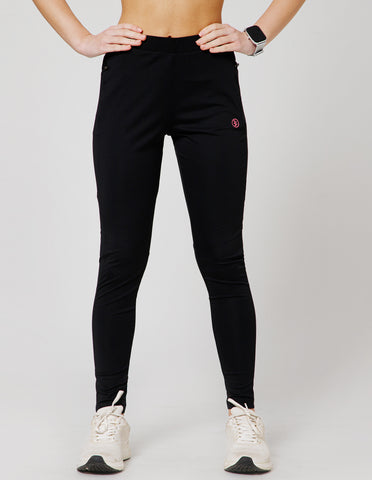 Women's Super Soft Cotton-Rich Regular Fit Track Pants – Black(LL27)