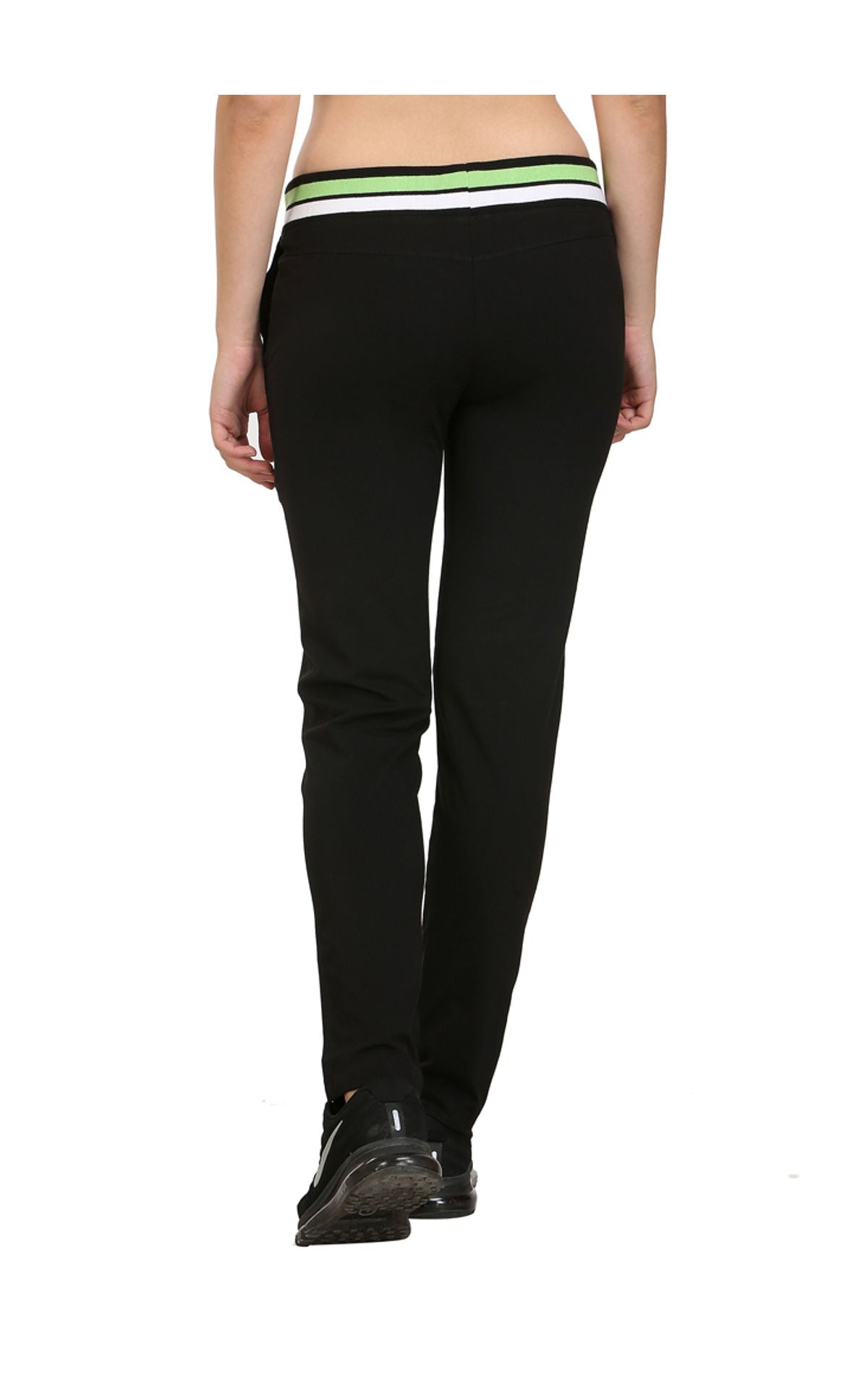 Bodyactive Women Black Trackpant-LL3-BLK