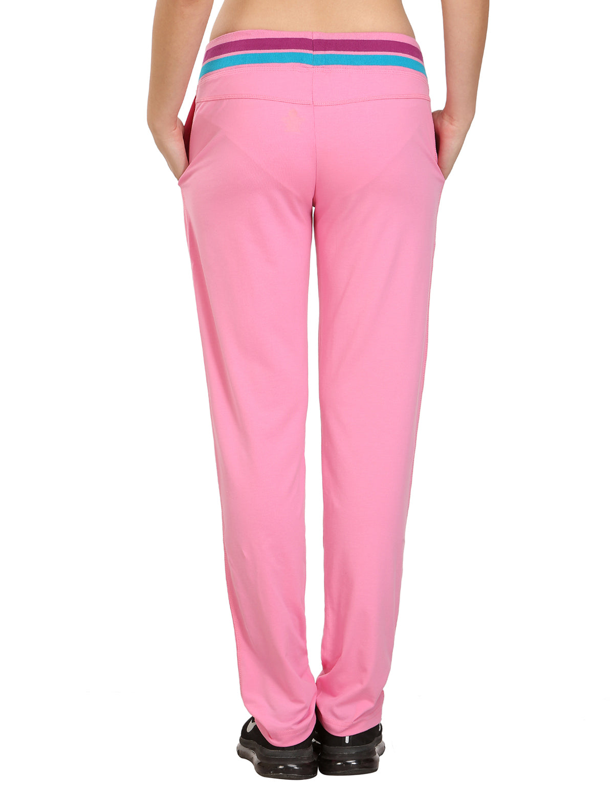 Bodyactive Women Light Pink Trackpant-LL3-LPI