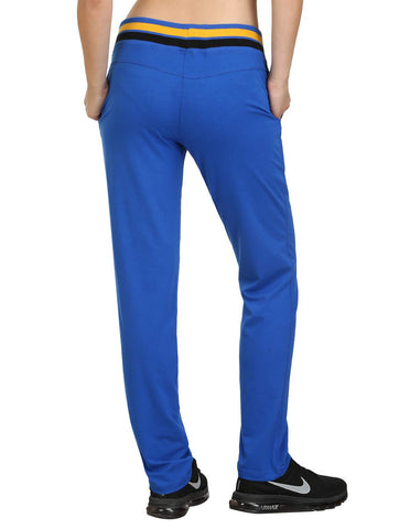 Bodyactive Women Royal Blue Trackpant-LL3-RBL