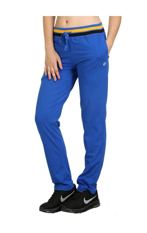 Bodyactive Women Royal Blue Trackpant-LL3-RBL