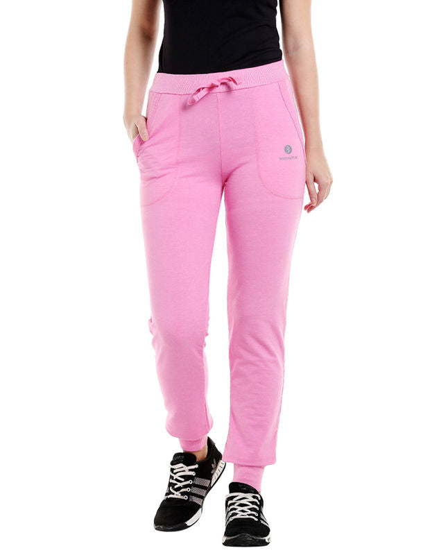 Bodyactive Women Light Pink Trackpant-LL5-LPI