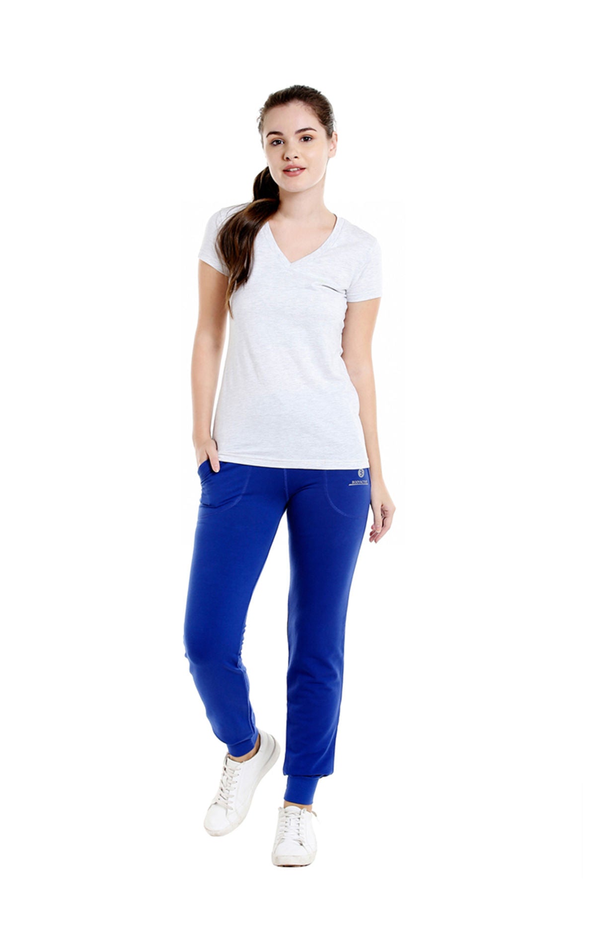 Bodyactive Women Royal Blue Trackpant-LL5-RBL