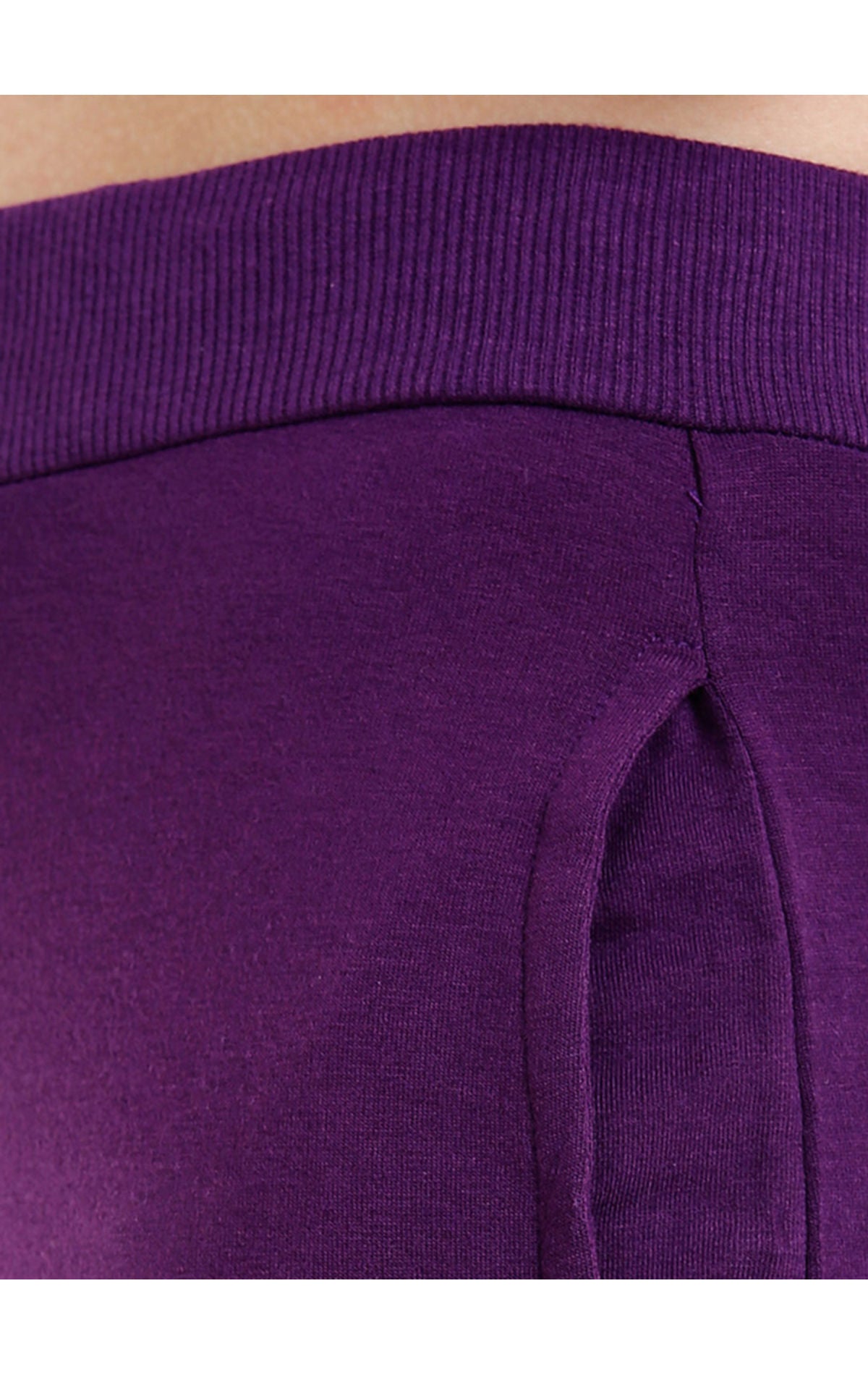 Bodyactive Women Dark Purple Trackpant-LL6-DPU