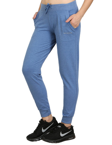 Bodyactive Women Blue Trackpant-LL7-BLU