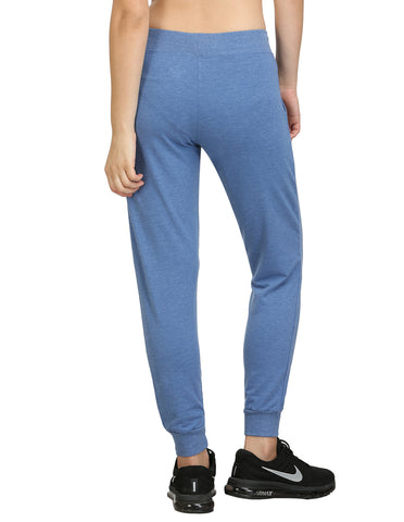 Bodyactive Women Blue Trackpant-LL7-BLU