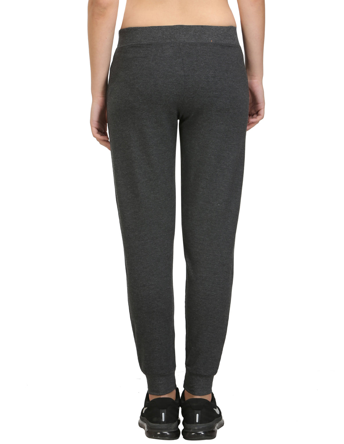Bodyactive Women Heather Grey Trackpant-LL7-HTGR