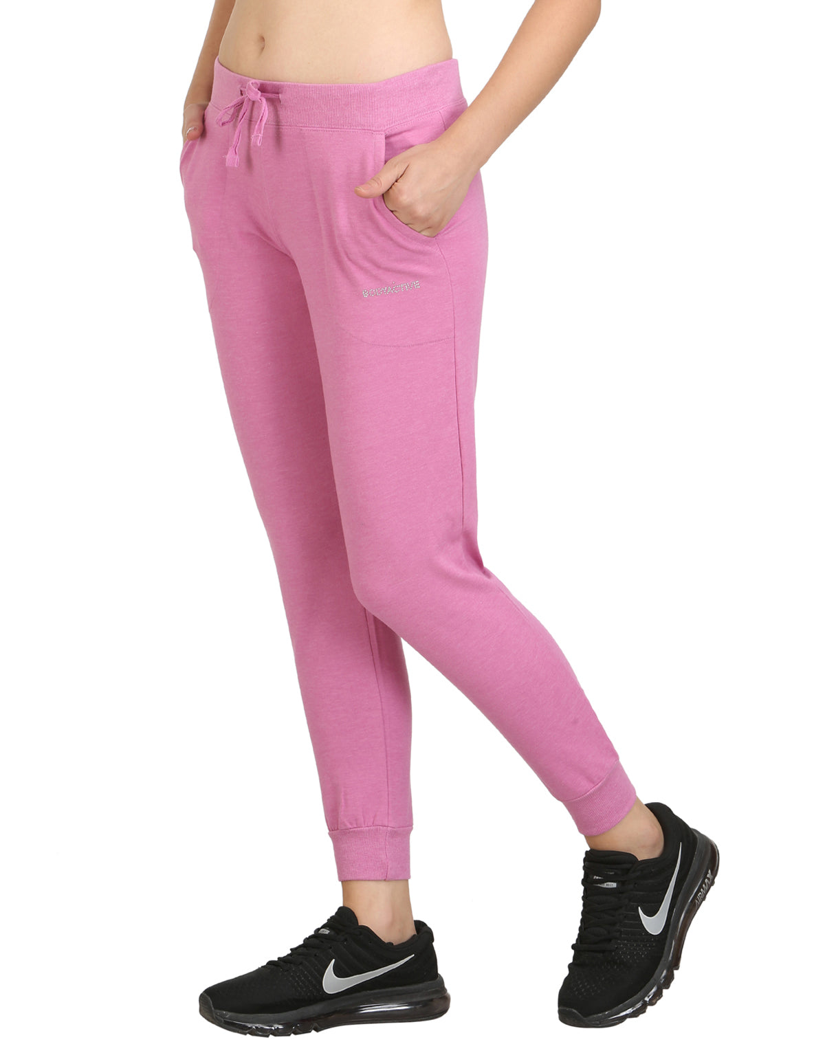 Bodyactive Women Pink Trackpant-LL7-PIN