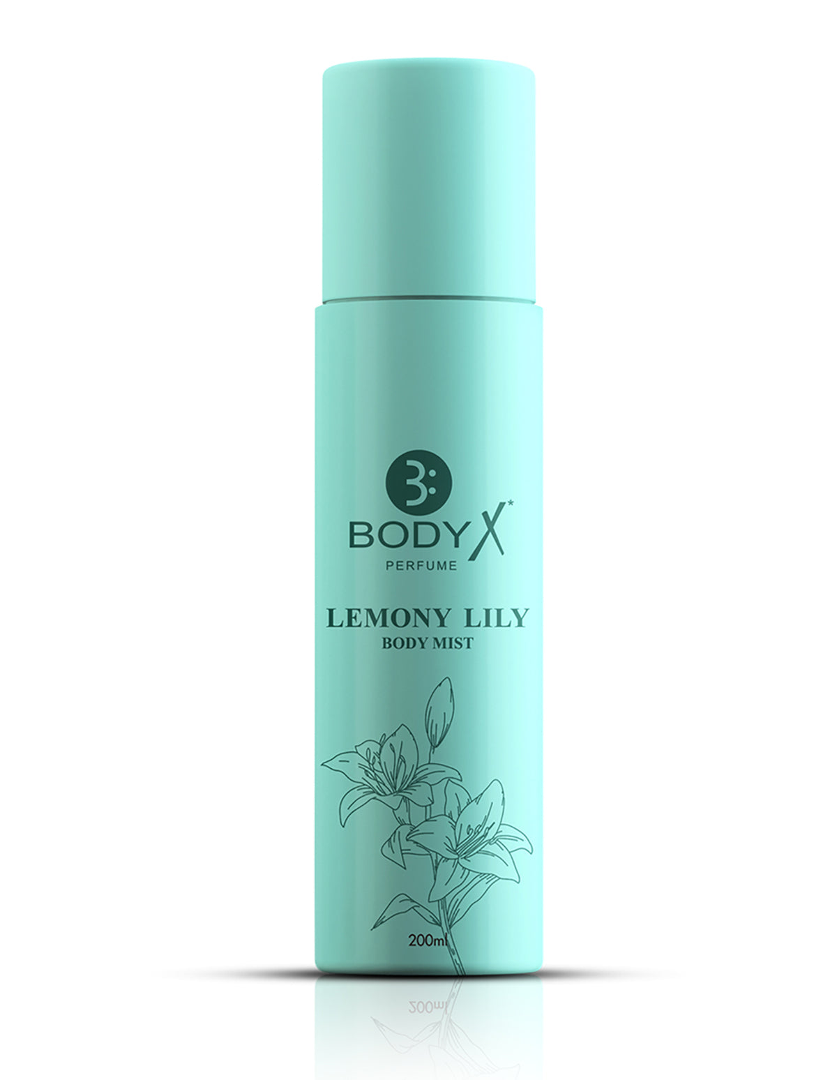 Lemony Lily Body Mist by BodyX (200ml) – Feminine & Lasting Aroma