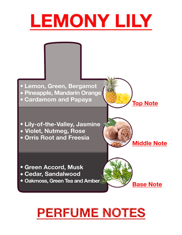 Lemony Lily Body Mist by BodyX (200ml) – Feminine & Lasting Aroma