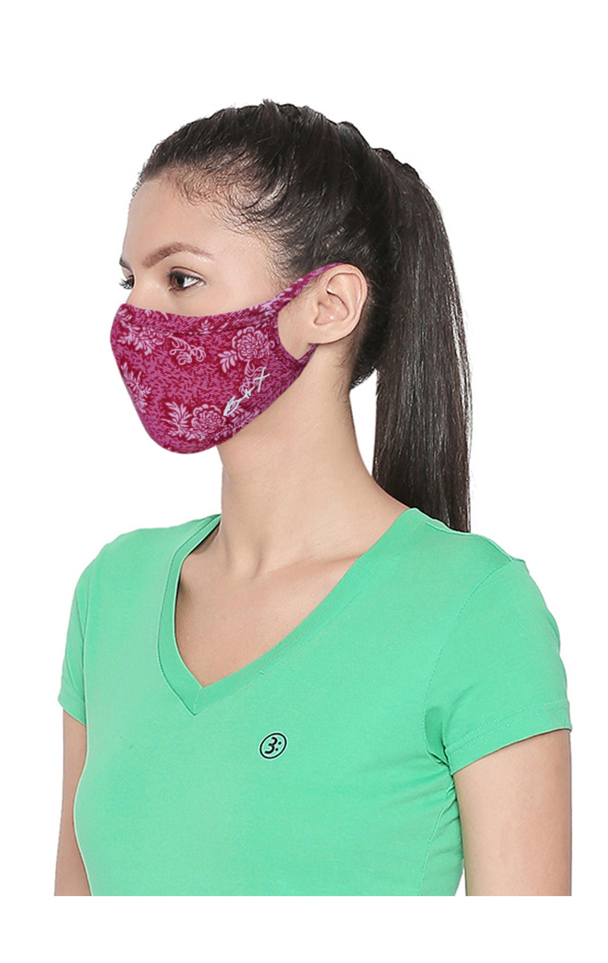 Body X Women Face Mask Printed Cotton-Pack of 2- MSW-2