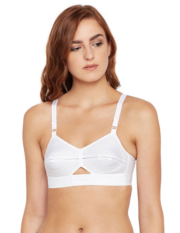 B-C-D Cup Bra-MST-CS-W with Cotton Straps