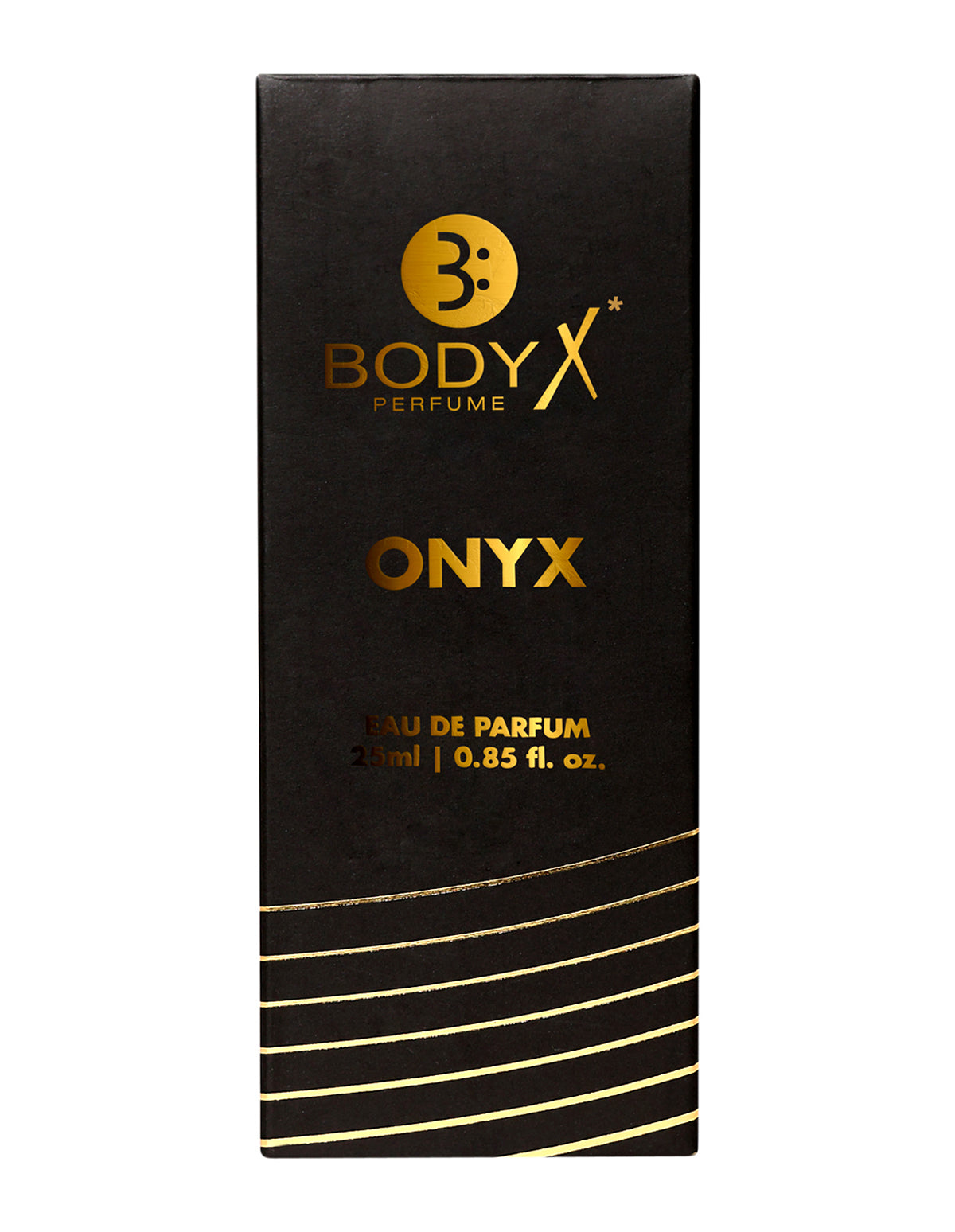 BodyX Onyx Eau De Parfum for Men Long-Lasting Masculine Fragrance-25ml