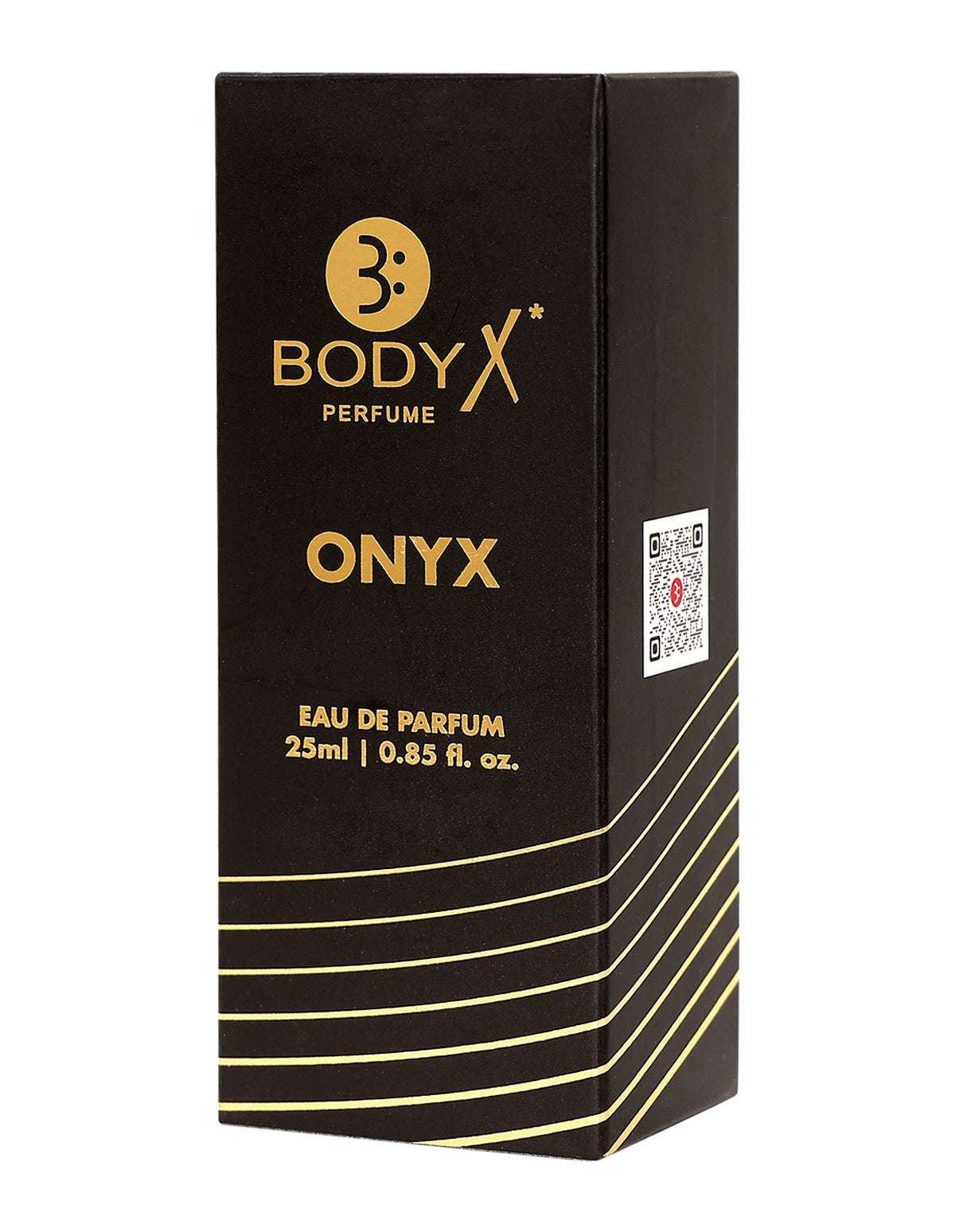 BodyX Onyx Eau De Parfum for Men Long-Lasting Masculine Fragrance-25ml
