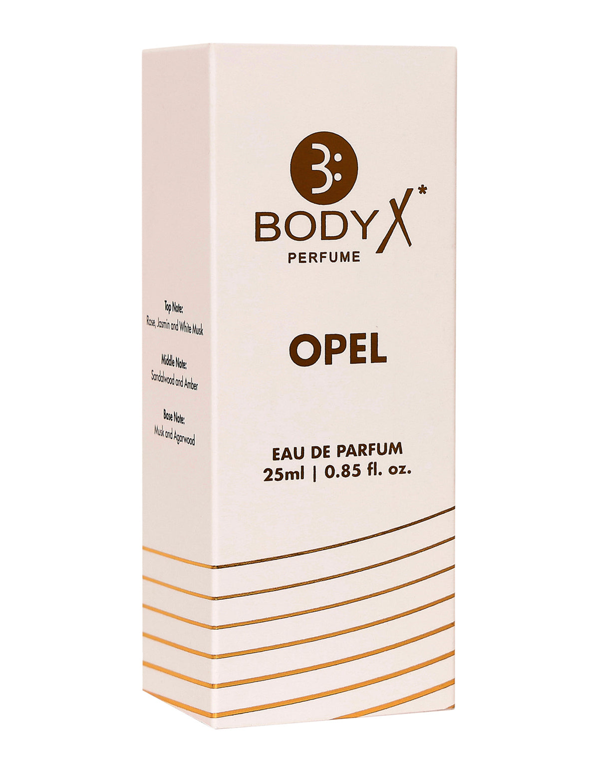 BodyX Opel Eau De Parfum for Men Long-Lasting Masculine Fragrance-25ml