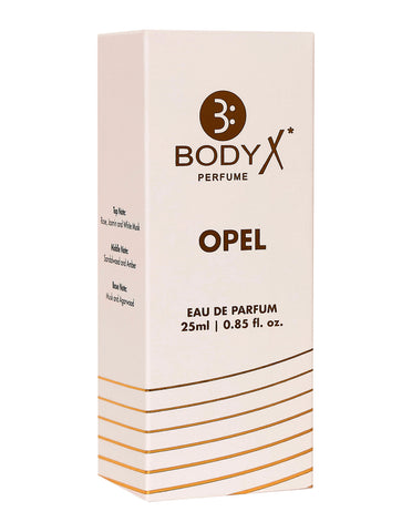 BodyX Opel Eau De Parfum for Men Long-Lasting Masculine Fragrance-25ml