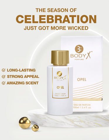 BodyX Opel Eau De Parfum for Men Long-Lasting Masculine Fragrance-100ml