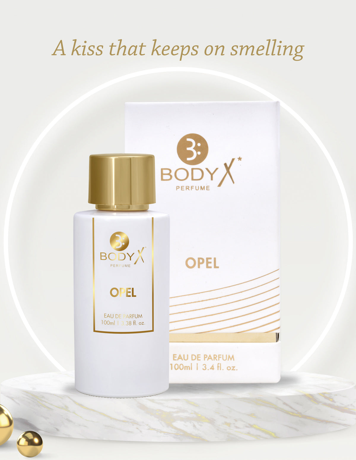 BodyX Opel Eau De Parfum for Men Long-Lasting Masculine Fragrance-100ml