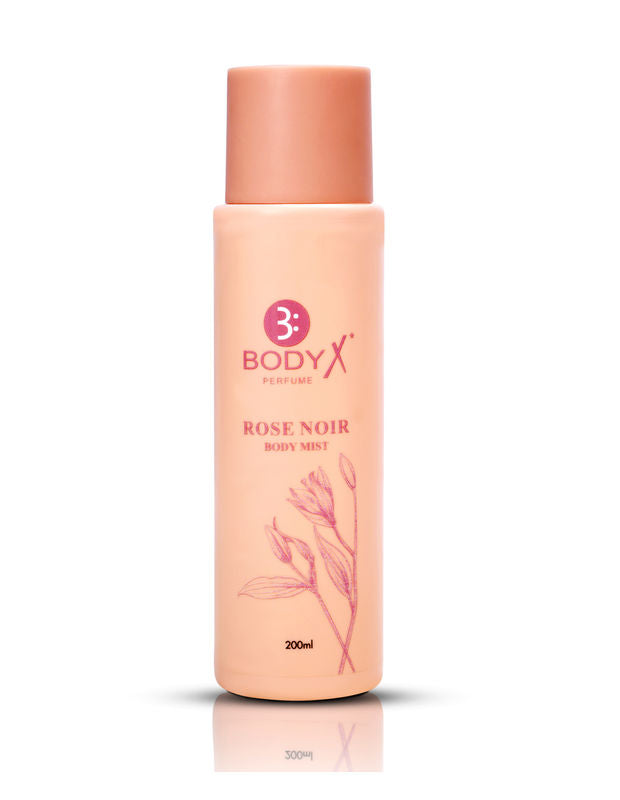 BodyX Unisex Perfume ROSE NOIR MIST 200ML