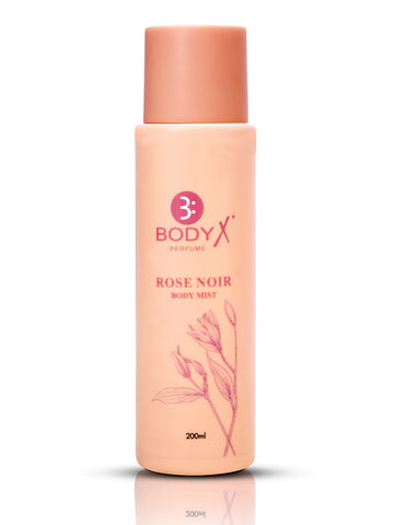 Rose Noir Body Mist by BodyX (200ml) – Feminine & Lasting Aroma