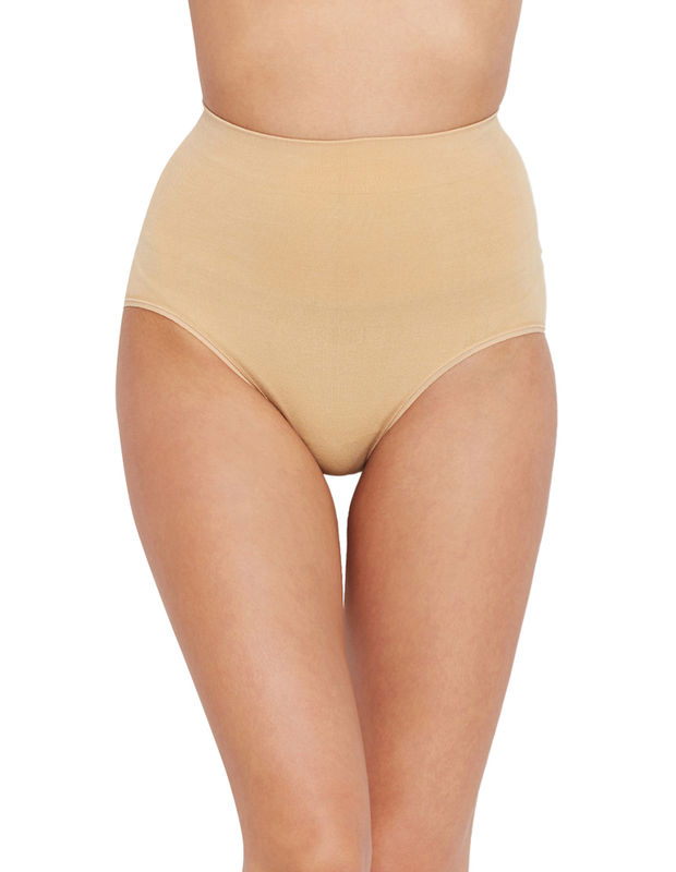 Mid-Waist Briefs - Shapewear Panty-S-11S