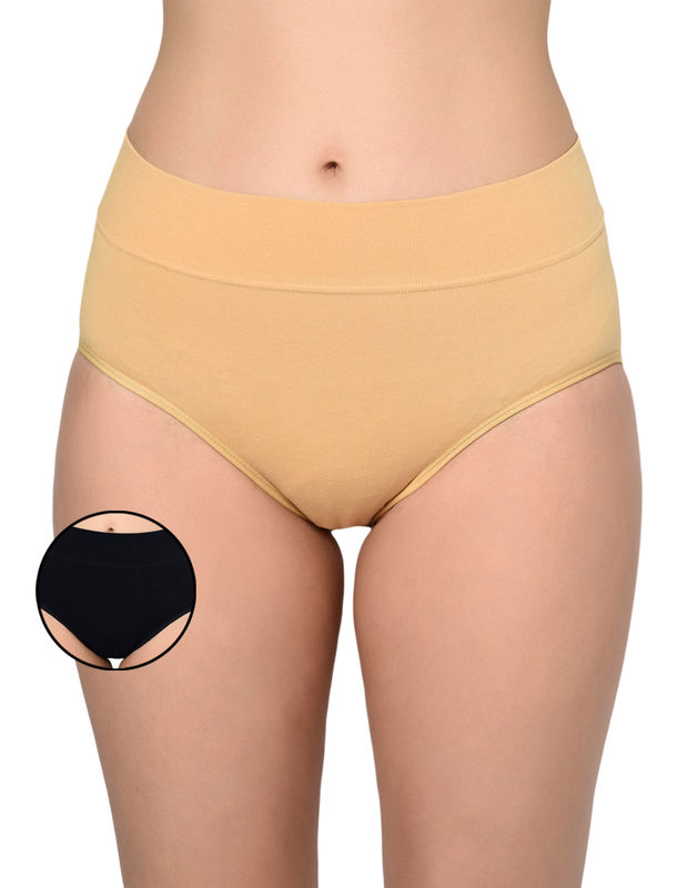 Bodycare Cotton Polyamide Premium Seamless Assorted Panty S-28D-2PCS