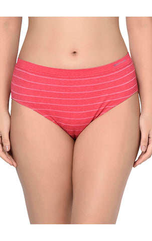 BODYCARE Pack of 3 Solid Hipster Panty in Assorted Color-S-37