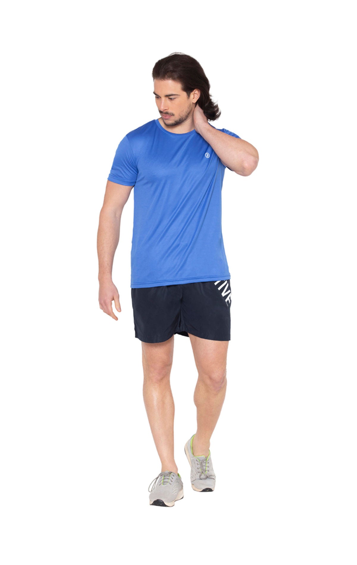 Bodyactive Woven Sports Shorts for Men-SH21-NAV