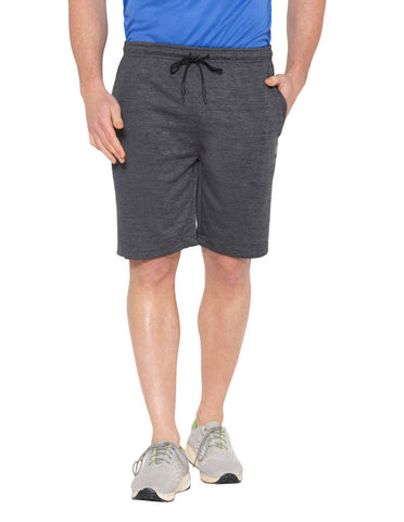 Bodyactive Polyester Sports Shorts for Men-SH30-BLK