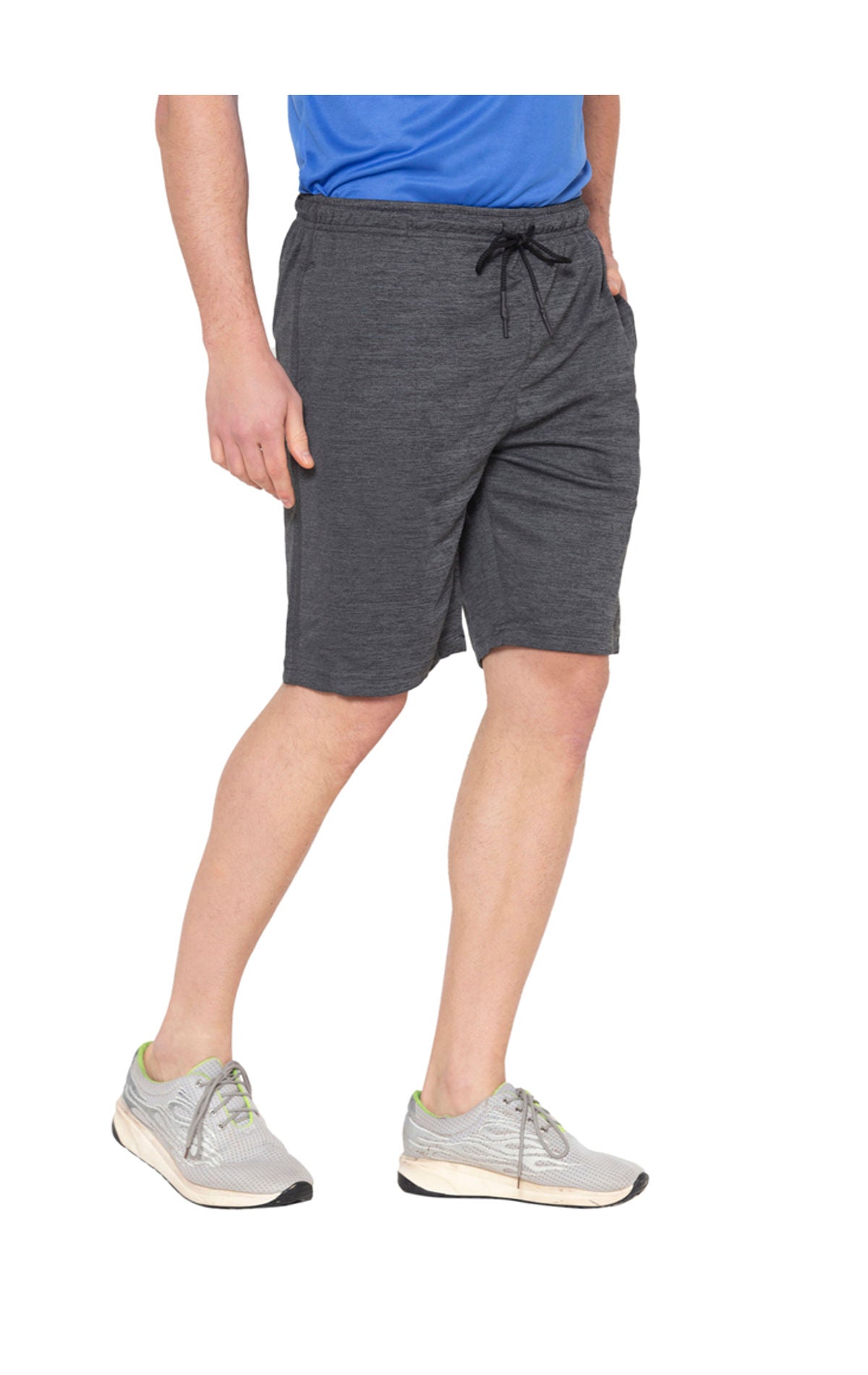 Bodyactive Polyester Sports Shorts for Men-SH30-BLK