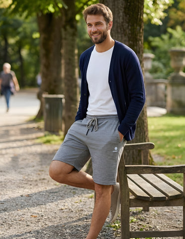 Bodyactive Polyester Sports Shorts for Men-SH30-GRML