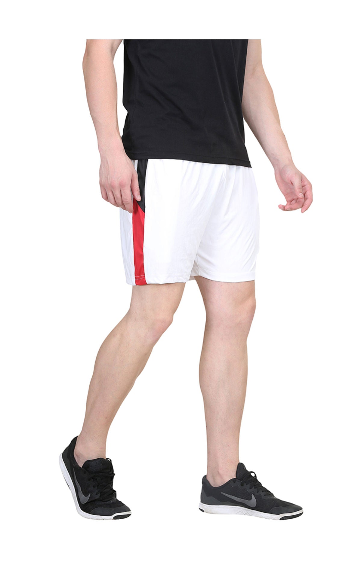 Bodyactive Men Dry Fit Shorts-SH4-WH