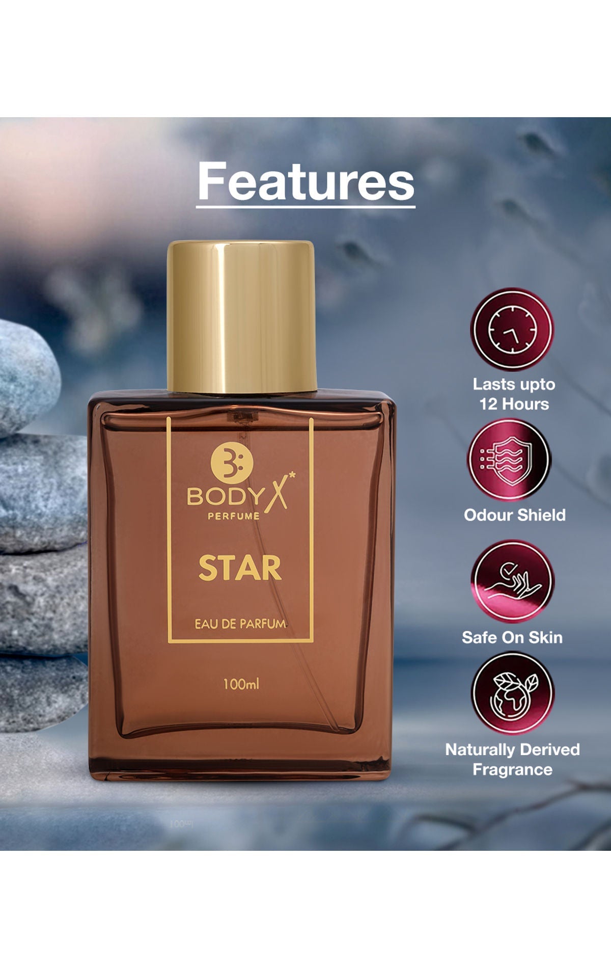 BodyX Unisex Perfume Star EDP 100 ML