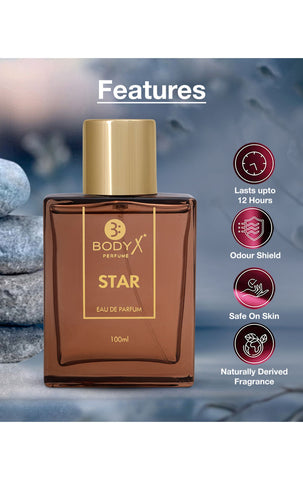 BodyX Unisex Perfume Star EDP 100 ML