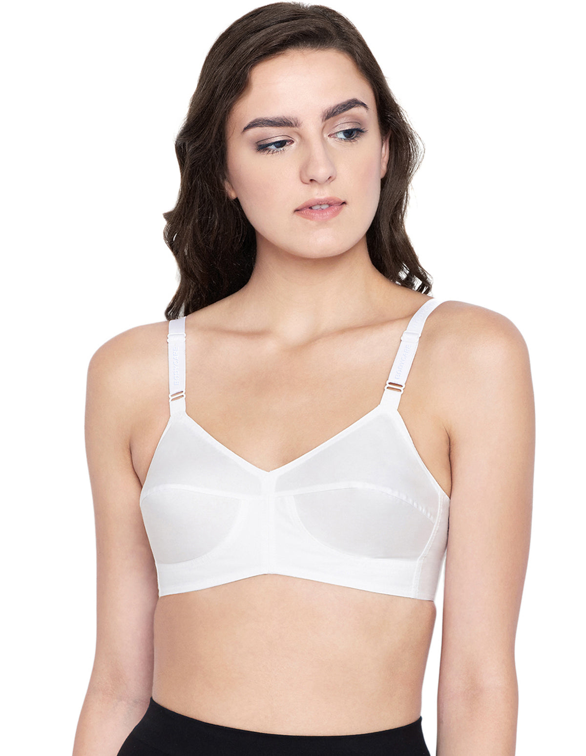 B-C-D Cup Bra-STHRT-CS-W with Cotton Straps