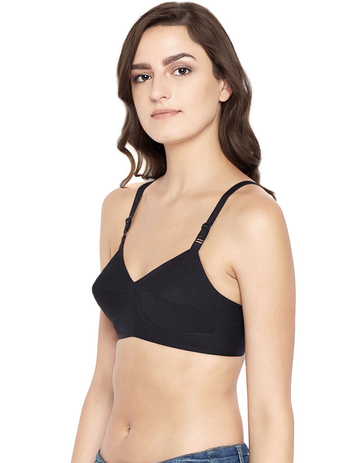 B-C-D Cup Bra-SH-ES-B with Elastic Straps