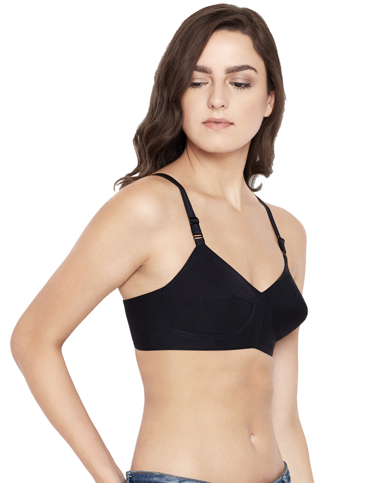 B-C-D Cup Bra-SH-ES-B with Elastic Straps