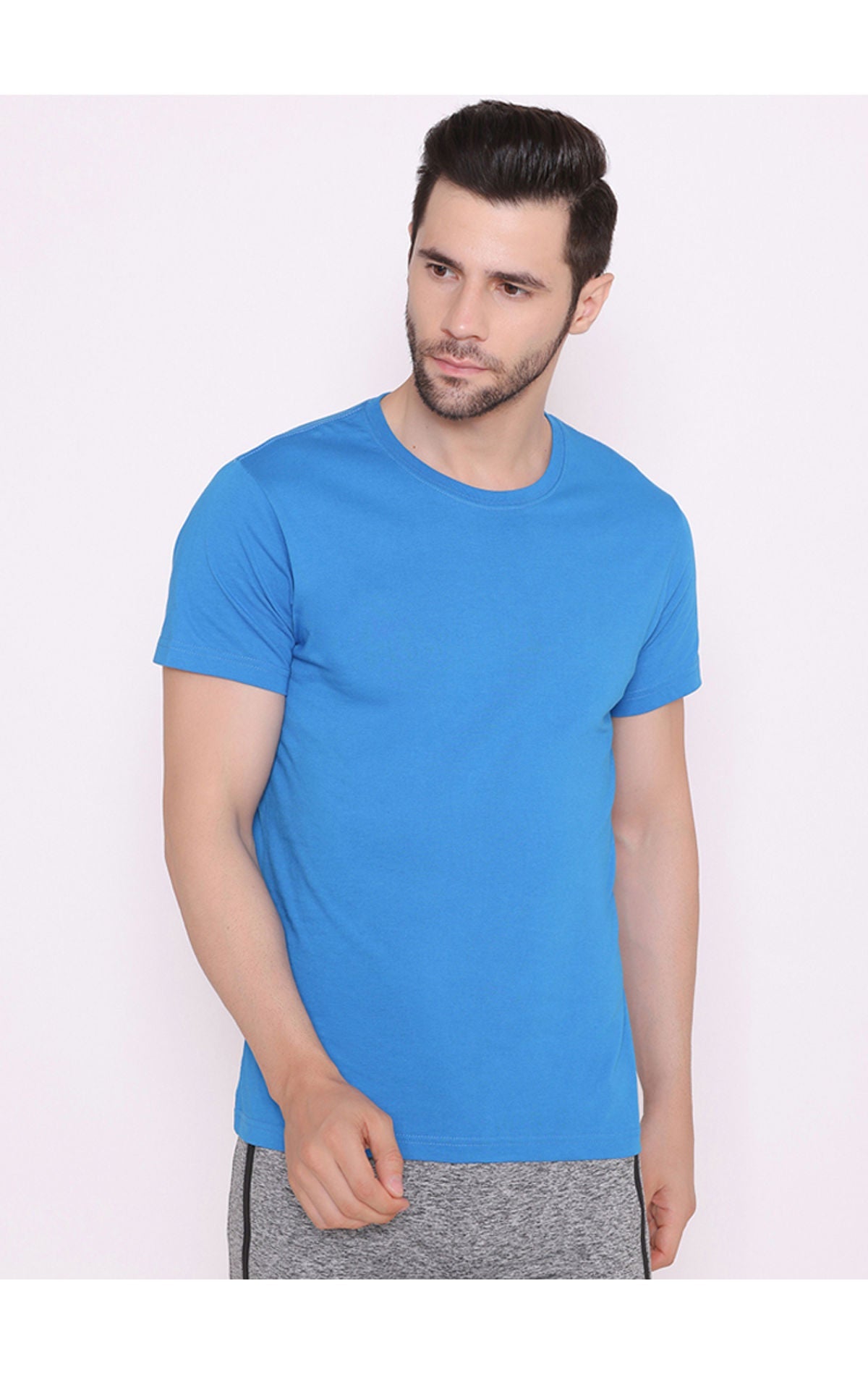 Bodyactive Modern Fit Round Neck Half Sleeve T-Shirt for Men -TS18-ROY