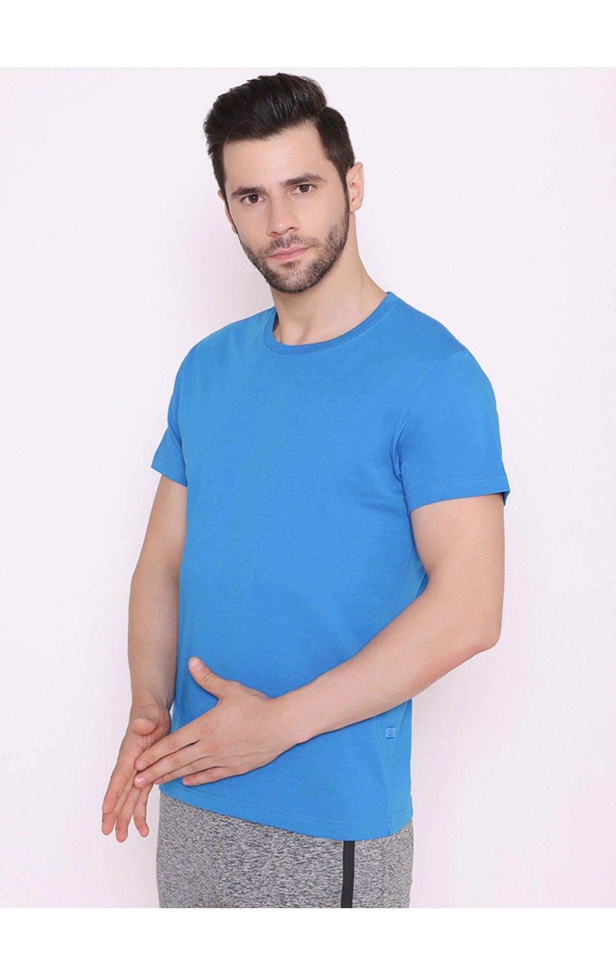 Bodyactive Modern Fit Round Neck Half Sleeve T-Shirt for Men -TS18-ROY