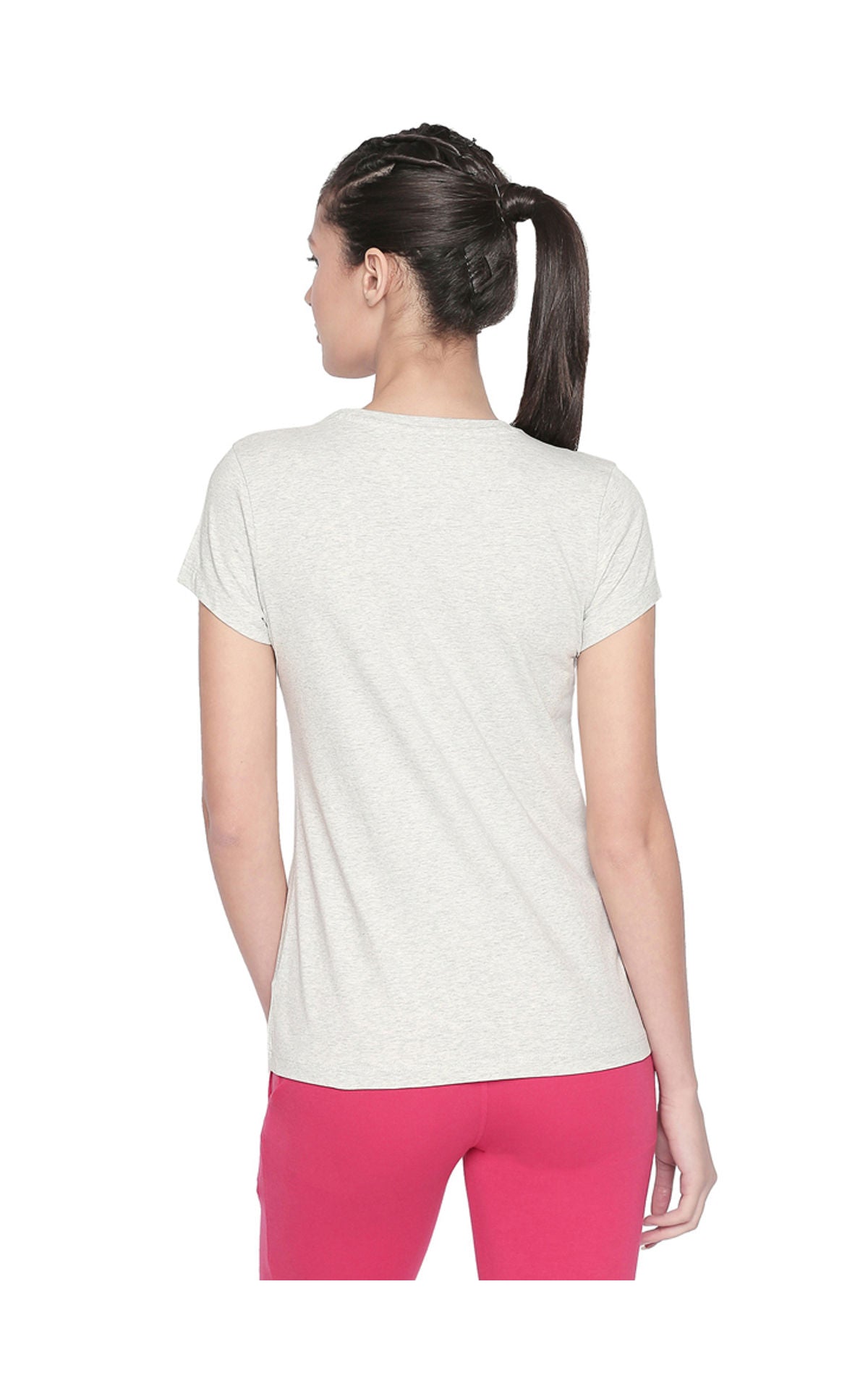 Bodyactive Women Round Neck Tee-TS19-ECML