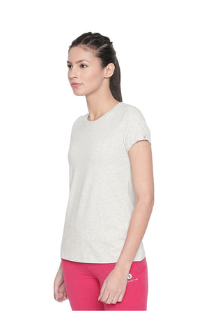 Bodyactive Women Round Neck Tee-TS19-ECML