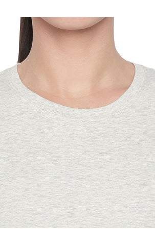 Bodyactive Women Round Neck Tee-TS19-ECML