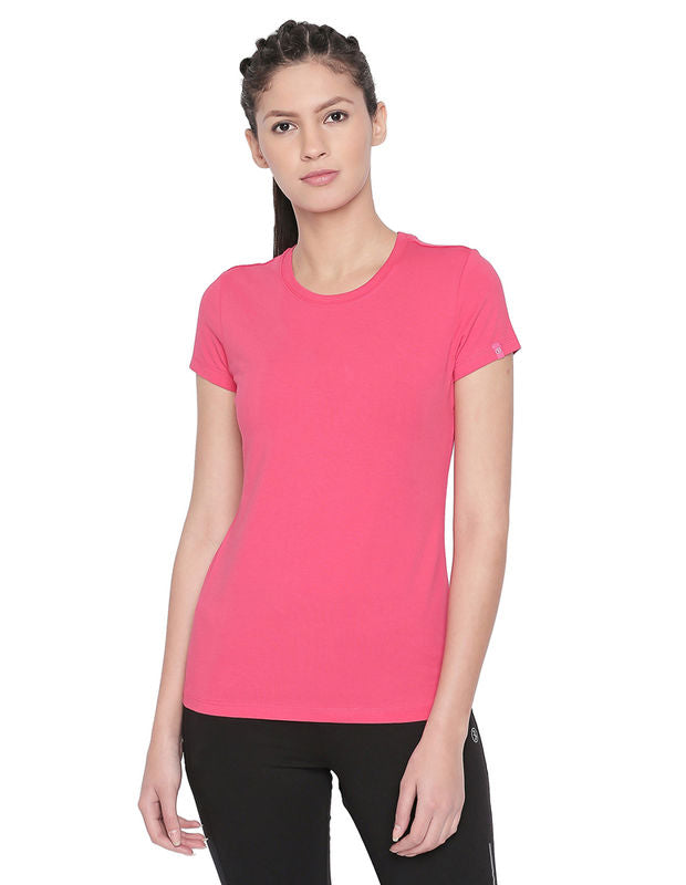 Bodyactive Women Rani Round Neck Tee-TS19-RANI