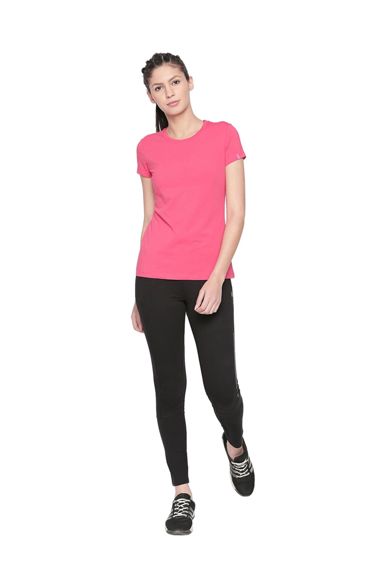 Bodyactive Women Rani Round Neck Tee-TS19-RANI