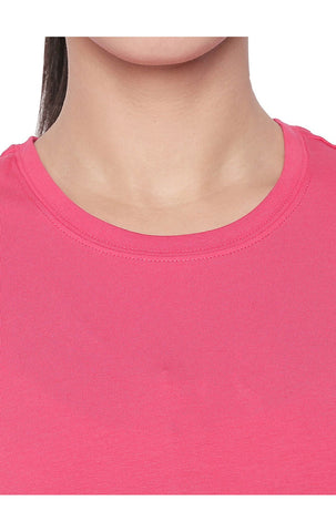 Bodyactive Women Rani Round Neck Tee-TS19-RANI