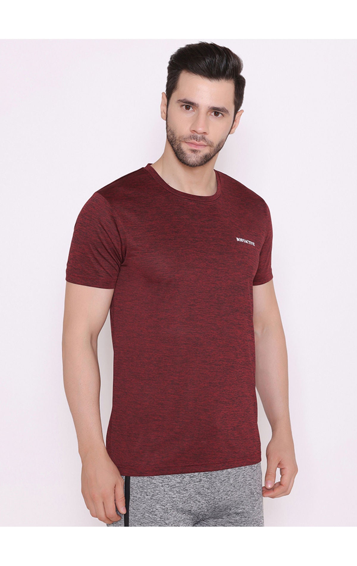 Bodyactive Regular Fit T-Shirt for Men -TS24-MEH