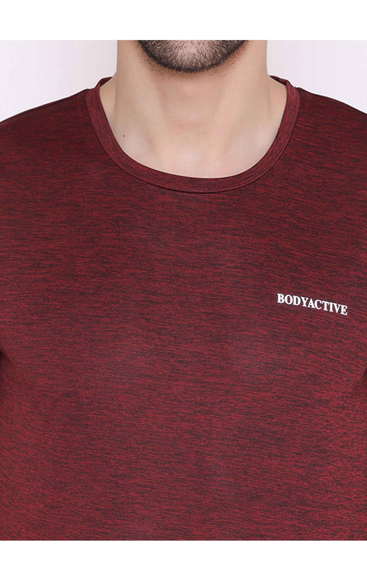 Bodyactive Regular Fit T-Shirt for Men -TS24-MEH