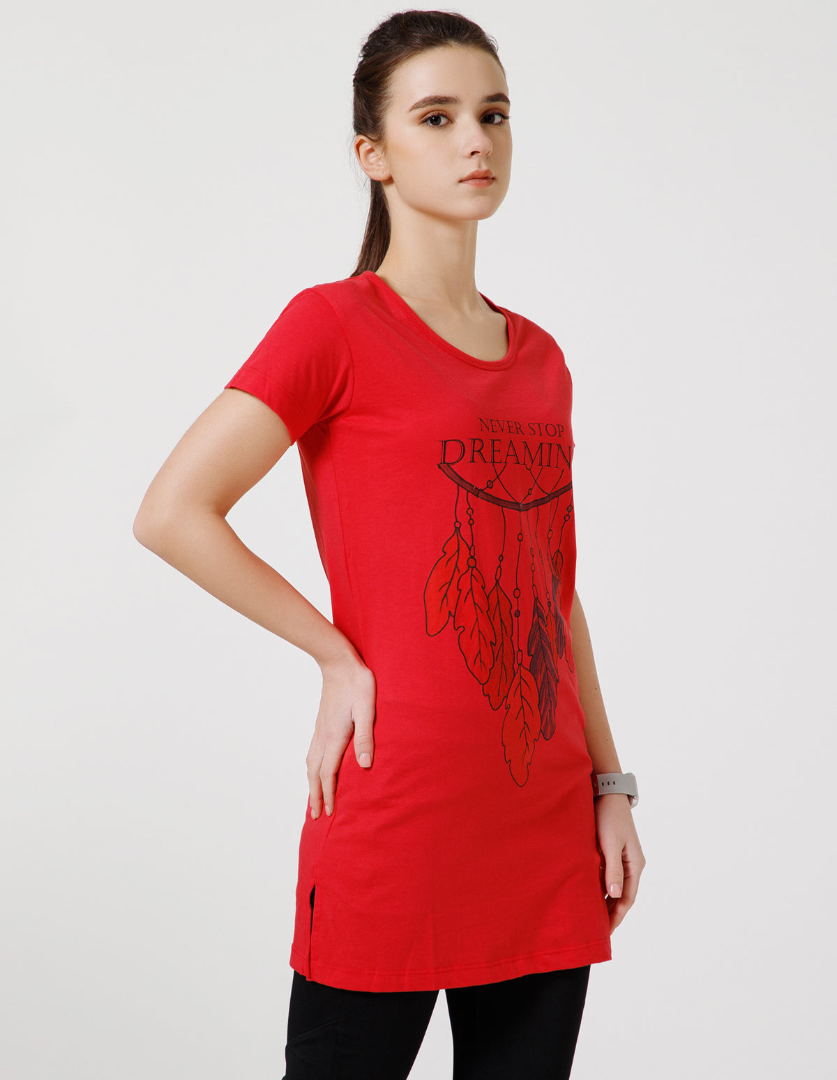 Women's Super Soft Cotton Rich Printed Half Sleeve T-Shirt – Rani(TS40)